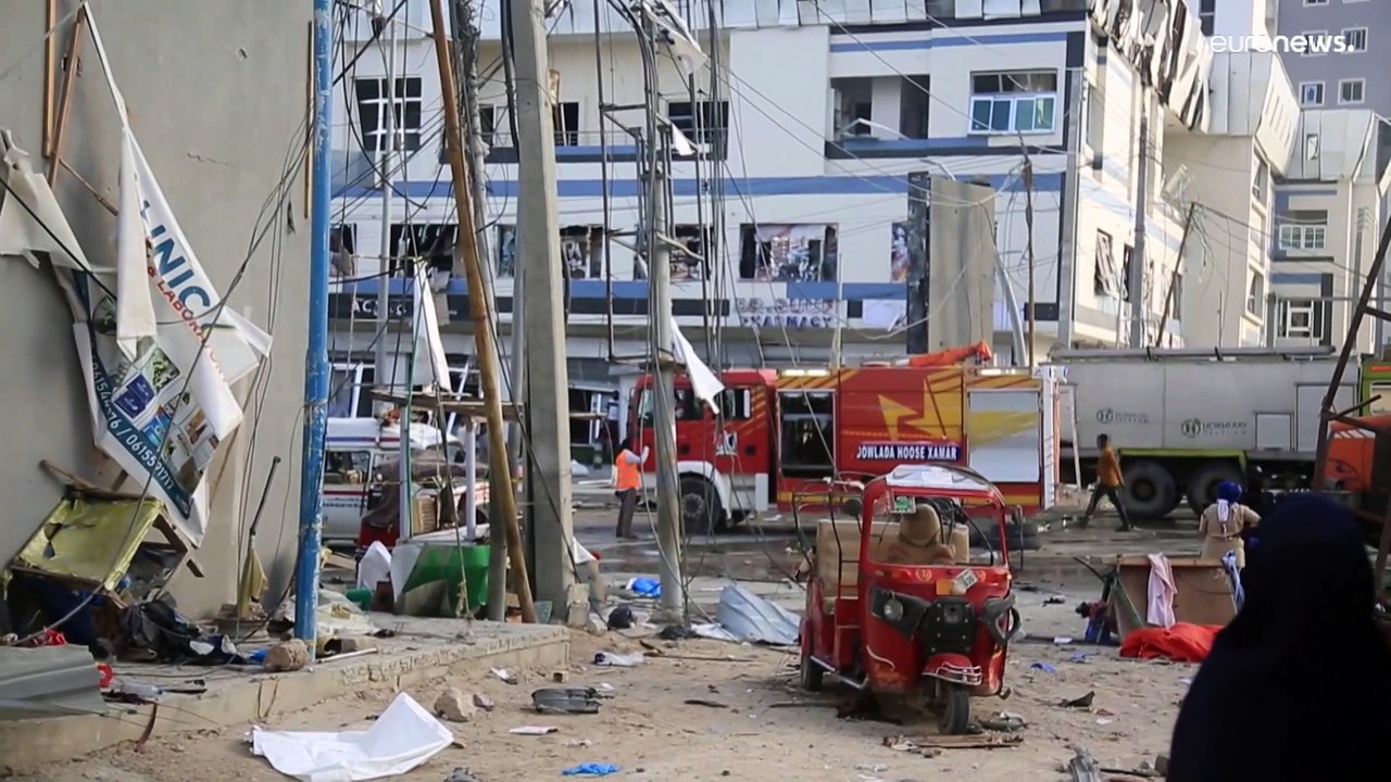 100 Tote und 300 Verletzte: Blutige Anschläge erschüttern Mogadischu
