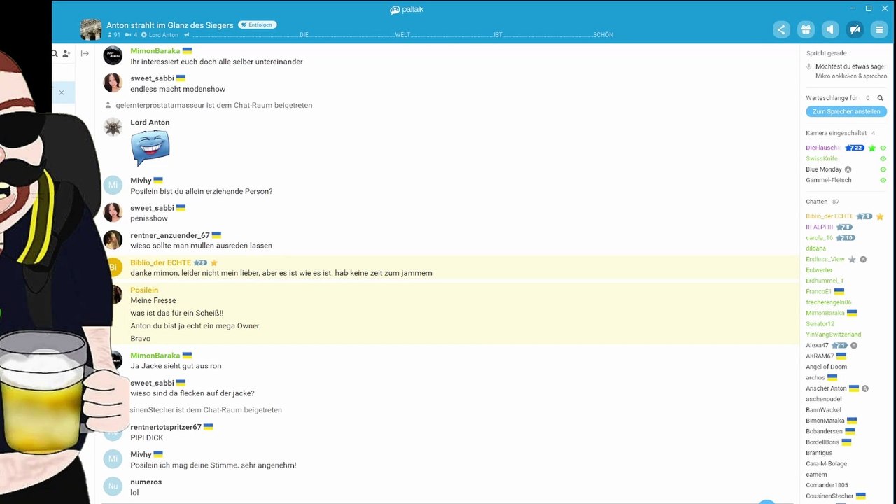 Rentner Paltalk 19 Thema: CARA Explodiert  |PREMIUM