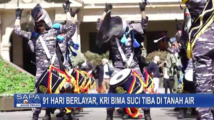 91 Hari Berlayar ke Singapura hingga Australia, KRI Bima Suci Pulang ke Tanah Air