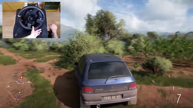 Forza Horizon 5 - 1993 RENAULT CLIO WILLIAMS - Test Drive with THRUSTMASTER TX + TH8A - 4K