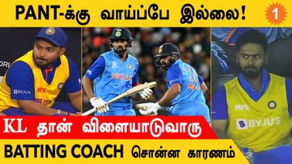 T20 world cup இந்திய அணியில் ஏன் Rishabh Pant இல்லை? Vikram Rathour கருத்து
