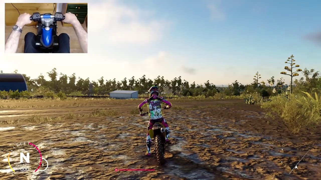 The Crew 2 - SUZUKI RM-Z450 - OFF-ROAD with THRUSTMASTER FREESTYLER BIKE HANDLEBAR - 4K