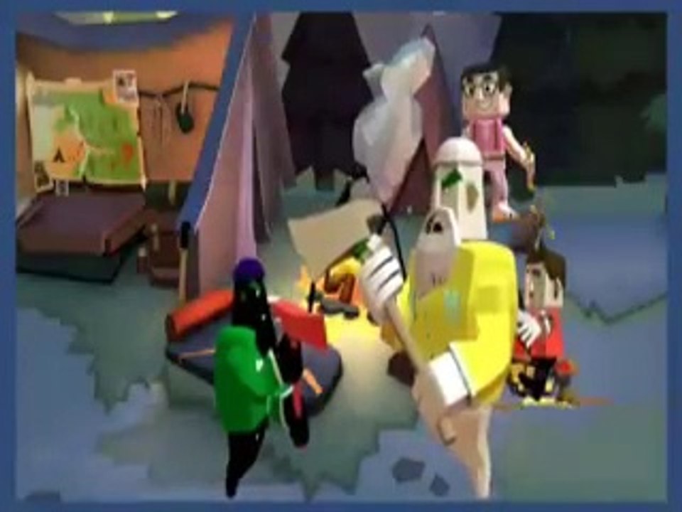 The Big Genie , Whenever Tales 55, Animation story, Cartoon, Good and bad Genies, Comedy