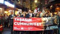 Beşiktaş'ta Cumhuriyet Bayramı Kutlaması: 