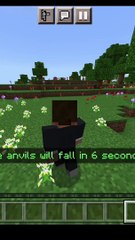 Minecraft But Anvils Fall Every Minute