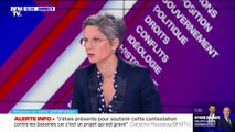 Sandrine Rousseau sur la mobilisation à Sainte-Soline: 