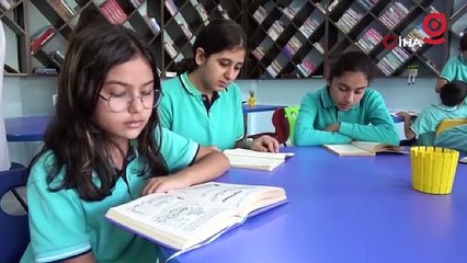 Örnek babaya vefa: Doktor oğlu köyün okuluna kütüphane yaptırdı