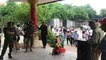 Nghệ An: Đặt tiểu sánh trước UBND phản đối xâm phạm mồ mả