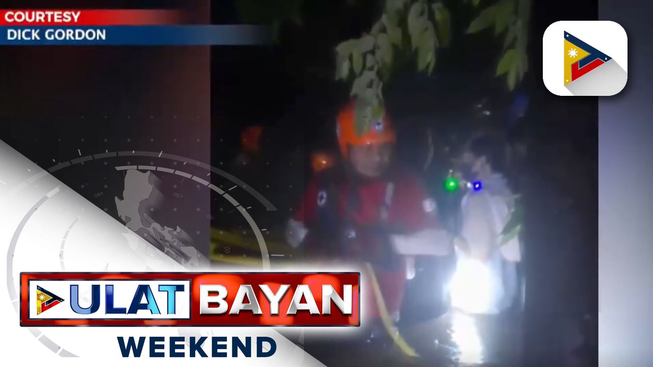 Retaining wall ng ilog sa Noveleta, Cavite, gumuho; kabaong, nakitang palutang-lutang sa baha sa Kawit, Cavite