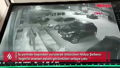 Ölü bulunan Hülya'nın firari eşinin görüntüleri ortaya çıktı!