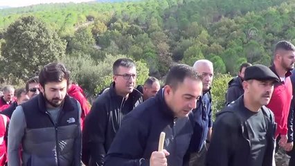 ÇANAKKALE - Biga'da doğa yürüyüşü yapıldı