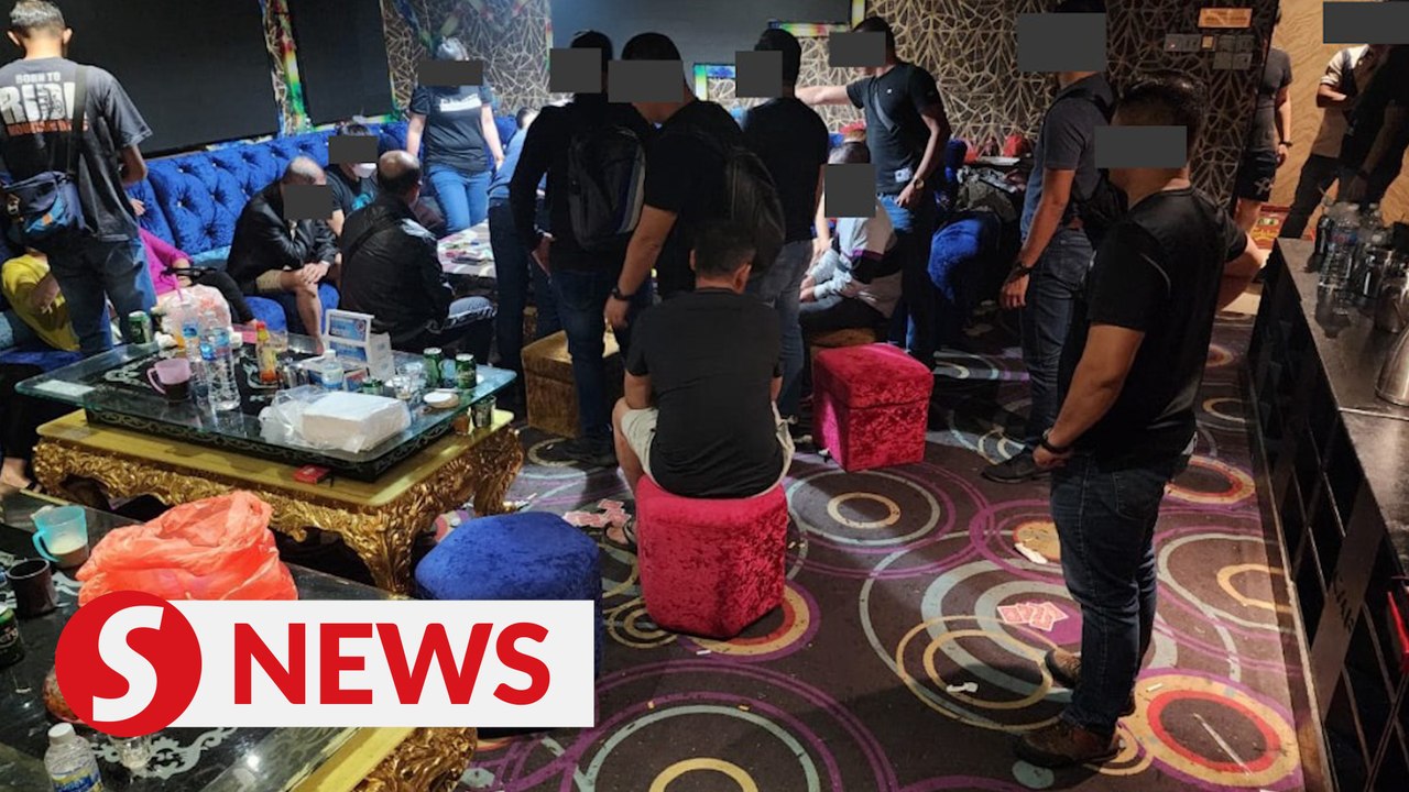 JB cops arrest 22 for illegal gambling at entertainment centre, over RM60,000 in cash confiscated