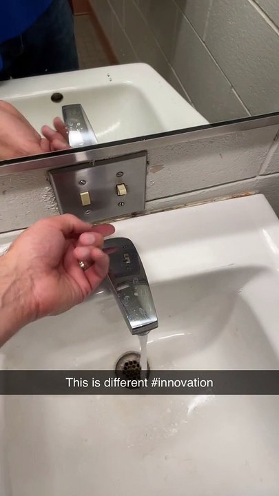 Faucet Turns on and off with a Light Switch