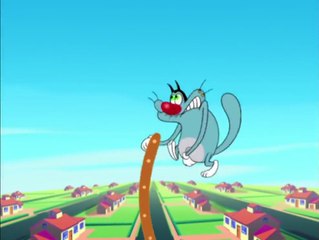 हिंदी Oggy and the Cockroaches - OCCUPIED (S01E34) - Hindi Cartoons for Kids