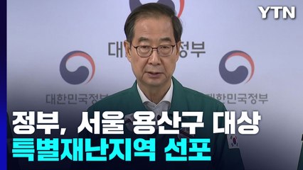 정부 "용산구, 특별재난지역 선포...피해자 지원에 최선" / YTN