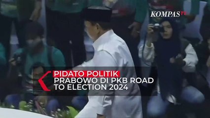 [Full] Pidato Lengkap Prabowo Subianto di PKB Road to Election 2024