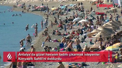 Antalya'da yaz bitmedi