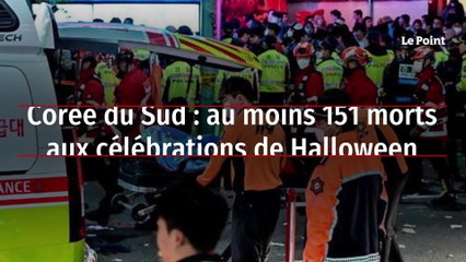Corée du Sud : au moins 151 morts aux célébrations de Halloween