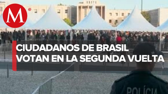 Brasil inicia segunda vuelta presidencial entre Bolsonaro y Lula