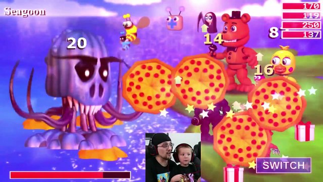 Lets Play FNAF WORLD #4- FOUND THE OCEAN! (Chase & Duddy Explore the Deep Blue Sea on FGTEEV)