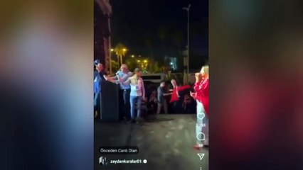 Türk Bayrağı'nı yere attı iddialarına Zeydan Karalar'dan cevap