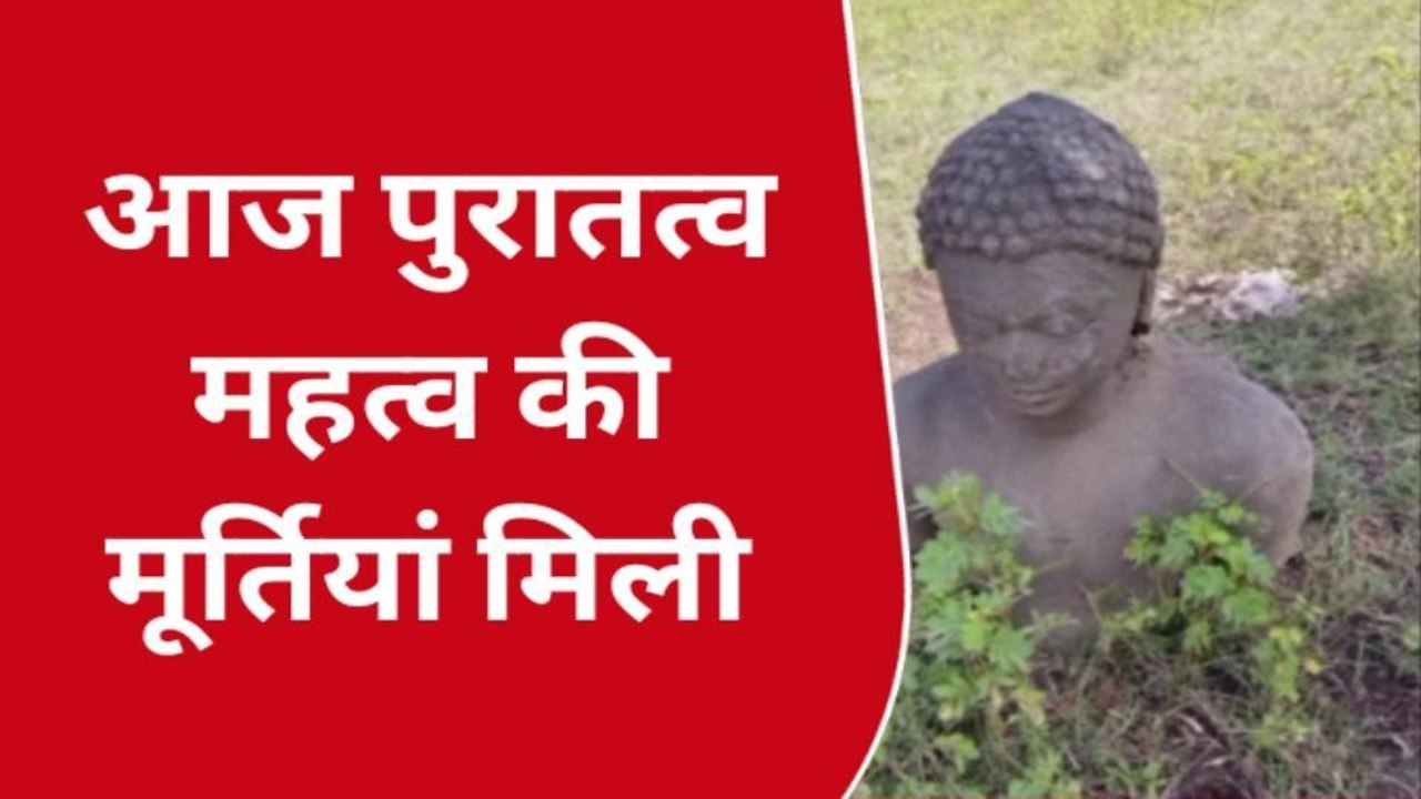धार : पुरातत्व महत्व की प्राचीन मूर्तियां मिली,बड़ी संख्या में लोग एकत्रित हुए लोग ,देखें रिपोर्ट