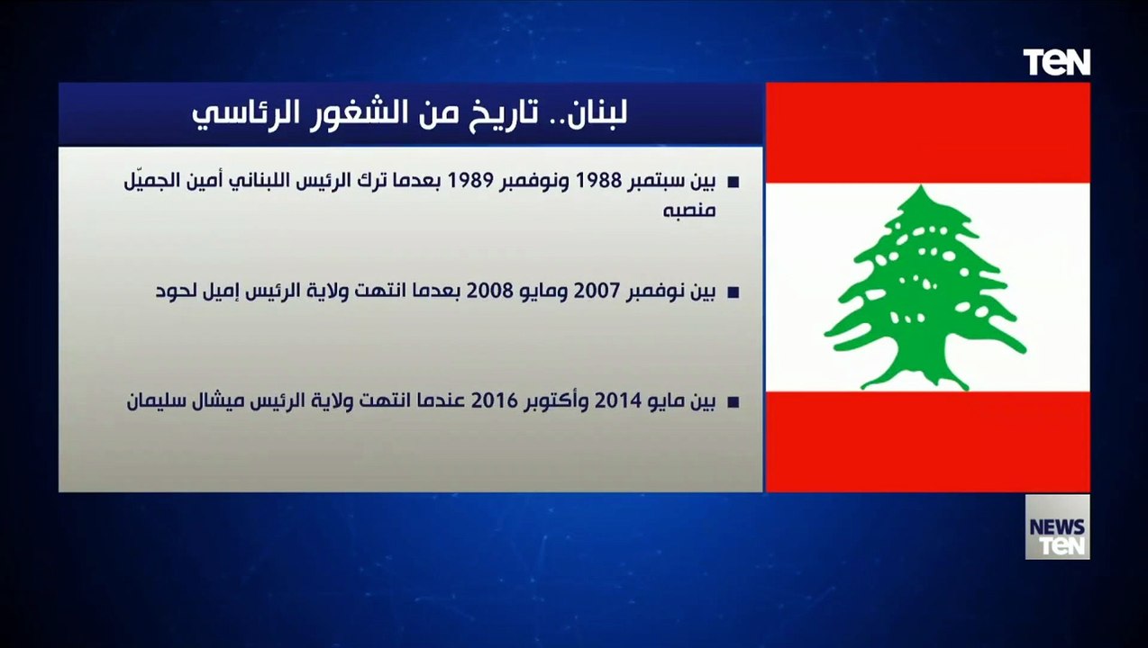 لبنان.. تاريخ من الشغور الرئاسي.. وأبرز حالات تصريف الأعمال