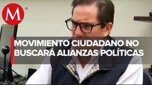 Movimiento Ciudadano batea alianza con PAN, PRI y PRD