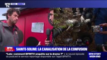 Bassines agricoles de Sainte-Soline: deux versions s'opposent autour de la canalisation sectionnée par des manifestants