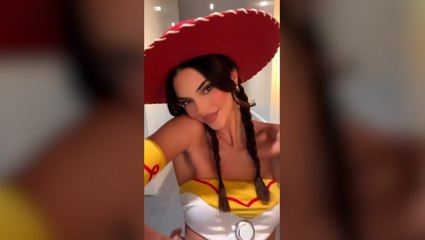 Kendall Jenner transforms into iconic Toy Story character for Halloween