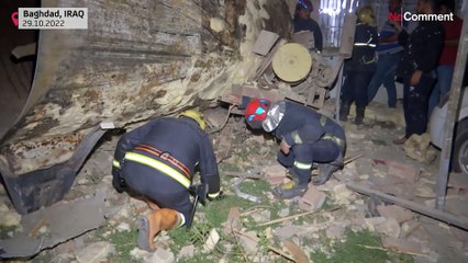 В Багдаде взорвался бензовоз