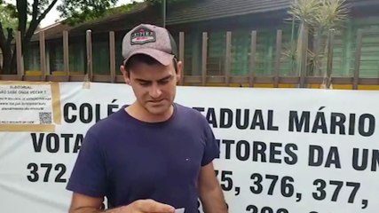 Empresário relata que outra pessoa utilizou os dados dele para votar em Cascavel; confira