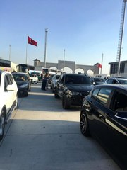 Yunanistan'da Ohi Günü İpsala'da yoğunluğa neden olduYunanistan'dan Türkiye'ye geçiş süresi 5 saati aştı