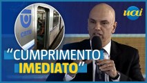 Moraes diz que notificou metrô de BH sobre cobrança de passagem