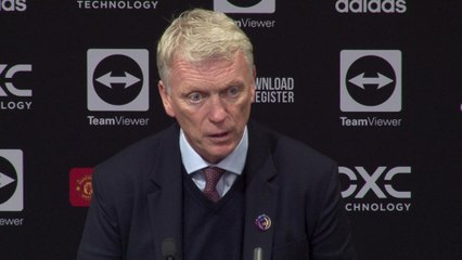 Moyes on West Ham's 1-0 Utd defeat