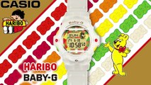 Greedy? Get a gummy bear - CASIO BABY-G × HARIBO Collaboration Watch