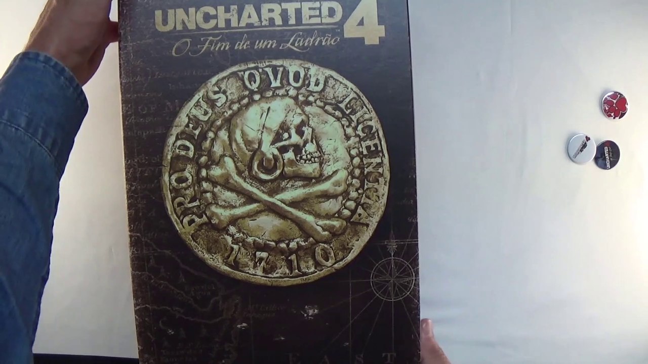 Unboxing Uncharted™4 O Fim De Um Ladrão