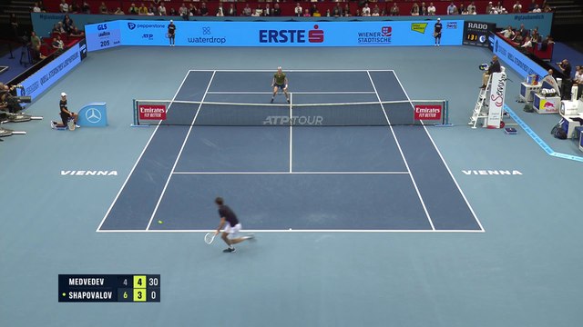 Medvedev v Shapovalov | Vienna Open Final | Match Highlights