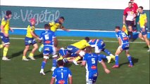 TOP 14 - Essai de Gaetan BARLOT (CO) - Castres Olympique - ASM Clermont - Saison 2022/2023