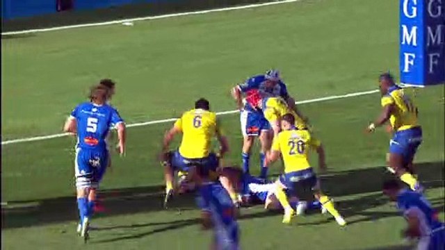 TOP 14 - Essai de Cheikh TIBERGHIEN (ASM) - Castres Olympique - ASM Clermont - Saison 2022/2023