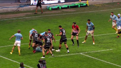 TOP 14 - Essai de Josua TUISOVA (LOU) - USA Perpignan - LOU Rugby - Saison 2022/2023