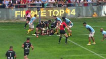 TOP 14 - Essai de Tristan TEDDER (USAP) - USA Perpignan - LOU Rugby - Saison 2022/2023