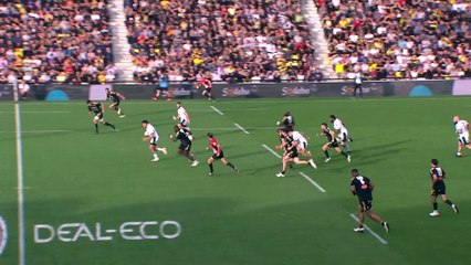 TOP 14 - Essai de Yvan REILHAC (SP) - Stade Rochelais - Section Paloise - Saison 2022/2023