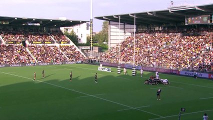 TOP 14 - Essai de Thierry PAIVA (SR) - Stade Rochelais - Section Paloise - Saison 2022/2023