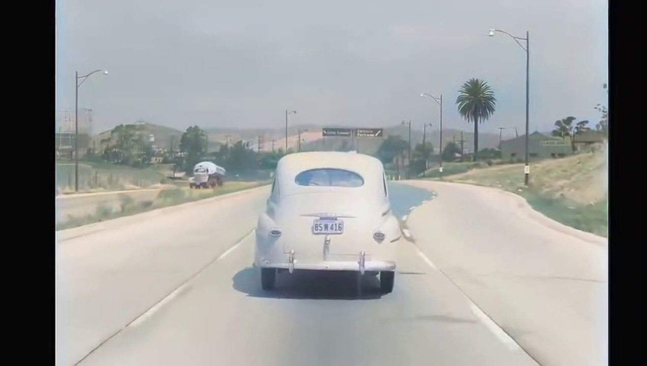 Wonderful California 40s in color 60fps