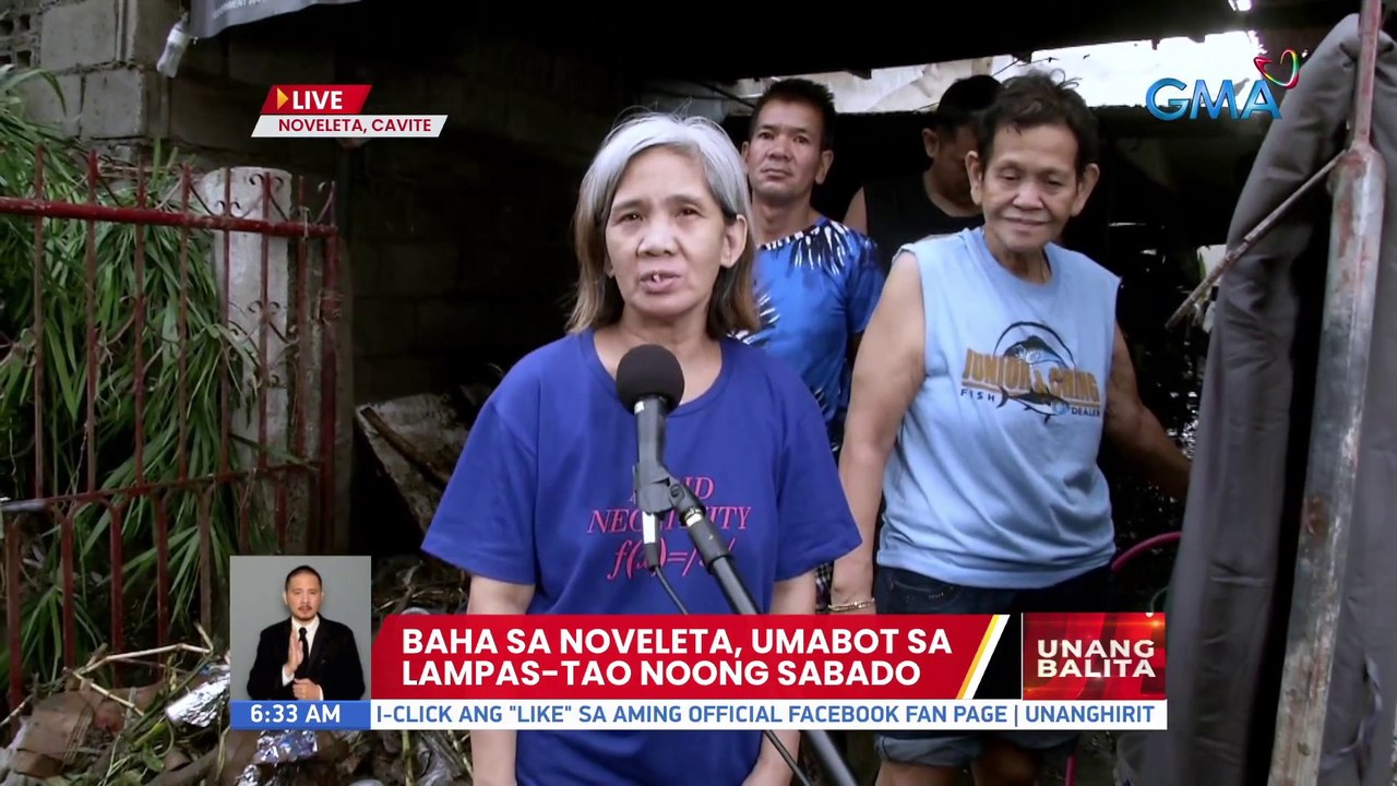 Baha sa Noveleta, umabot sa lampas-tao noong Sabado | UB