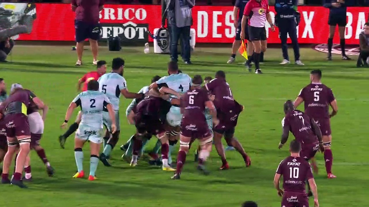 TOP 14 - Essai de Ihaia WEST (RCT) - Union Bordeaux Bègles - RC Toulon - Saison 2022/2023