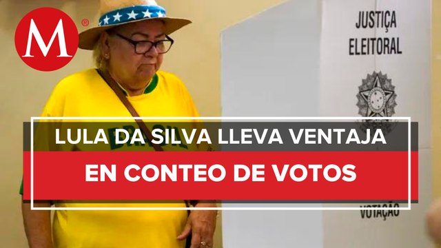 Avanza el conteo de votos en la elección presidencial en Brasil