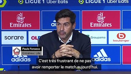 13e j. - Fonseca : "Parfois, le football est injuste"