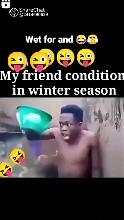 Very Funny Feeling In Winter Season